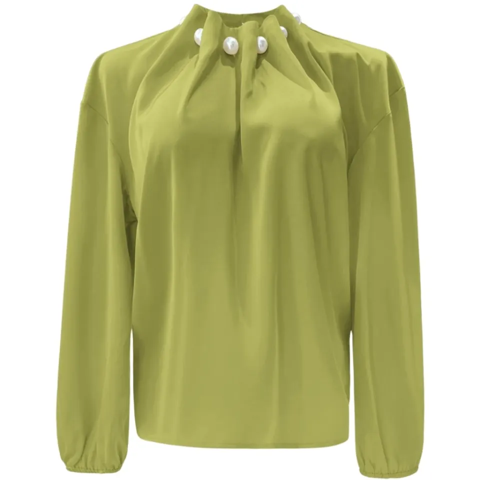 Liberté Bluse Pip – Avocado — produktfoto