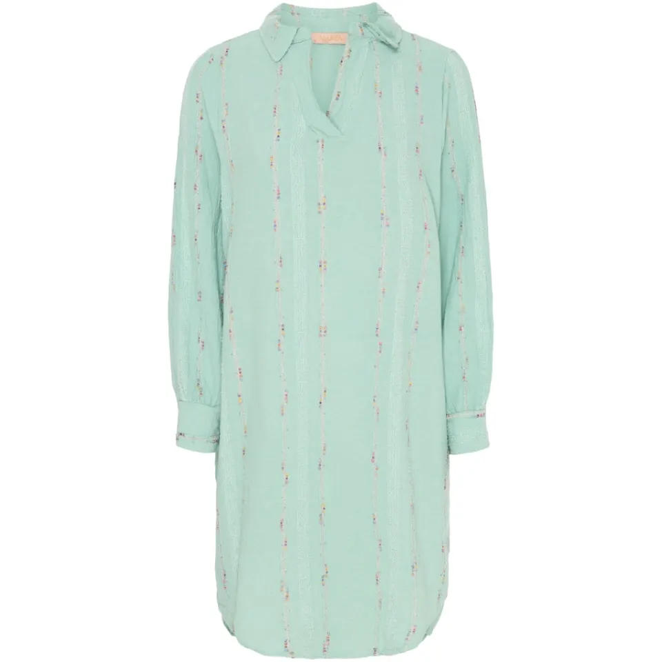Marta du Château kjole 9539 – Verde Aqua — produktfoto