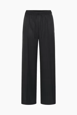 Gestuz GZalezia HW Pants – Grey Herringbone — produktfoto