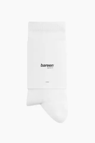 bareen Athletic Socks 2-Pack – hvid — produktfoto