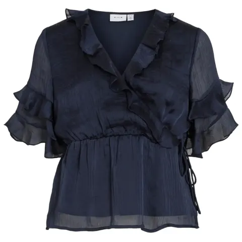 VILA top Vimolina – Navy Blazer — produktfoto