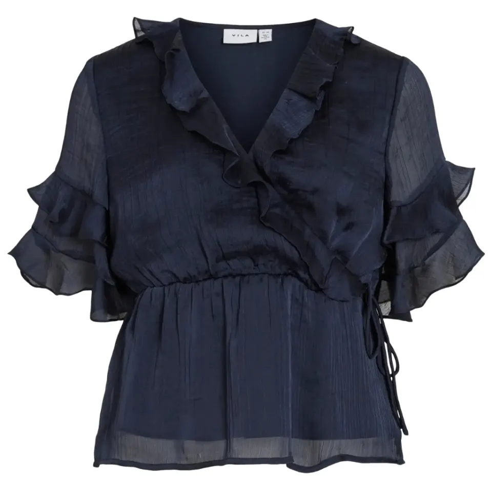 VILA top Vimolina – Navy Blazer — produktfoto