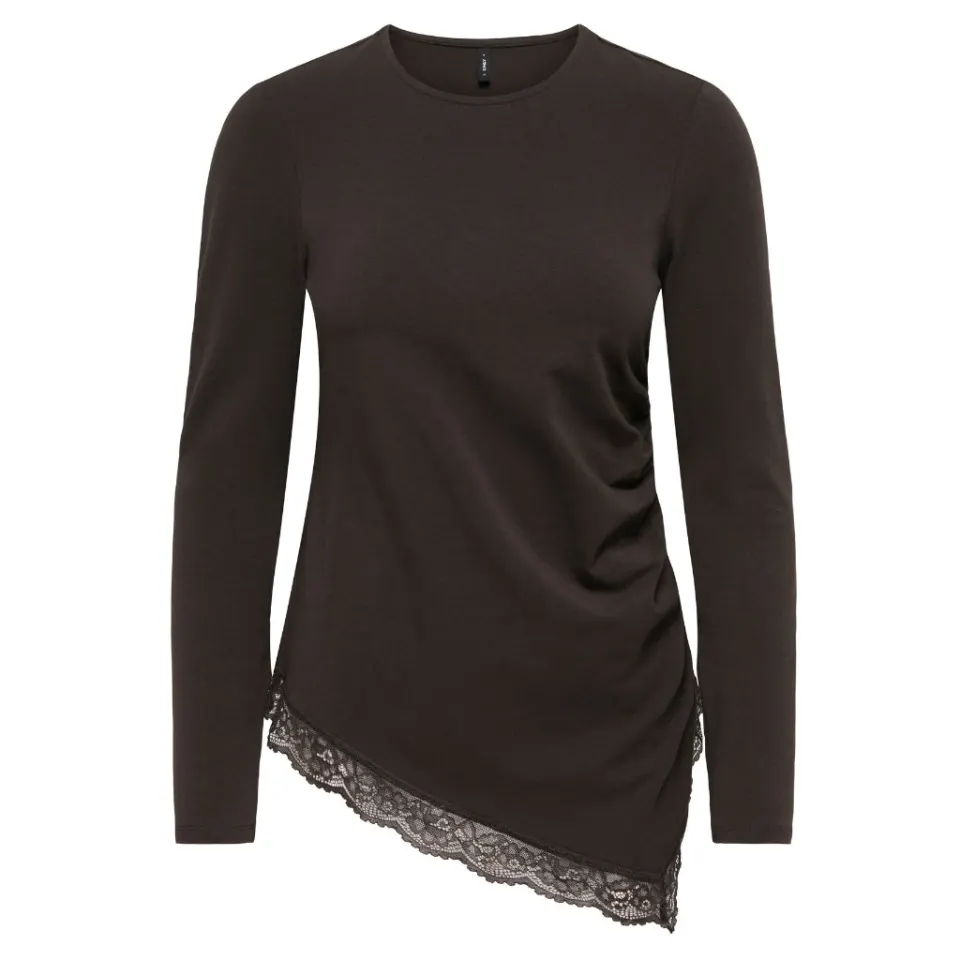 ONLY bluse Onllive – Chocolate Torte Dtm lace — produktfoto