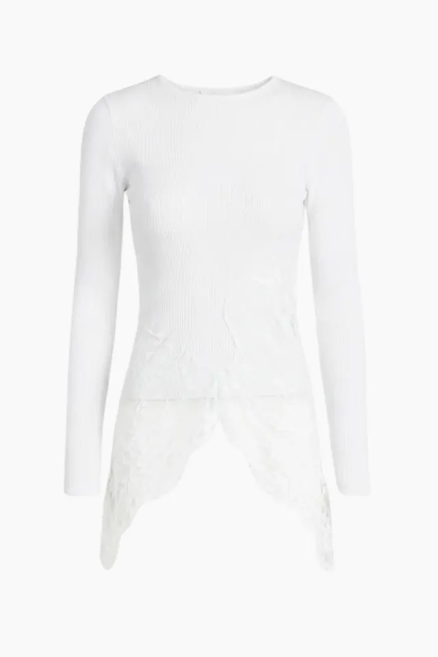 OpéraSPORT Ginevra Seamless Dress – hvid — produktfoto
