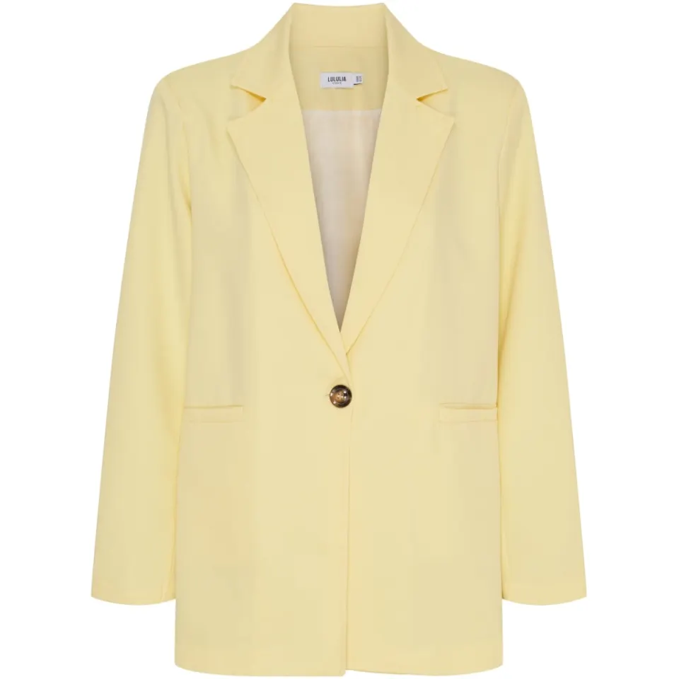 LULULIA Gia blazer 6120-0 – Yellow4 — produktfoto