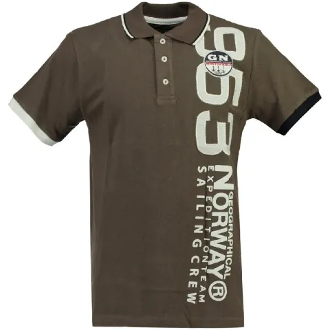 Geographical Norway Polo Kandin – Khaki — produktfoto