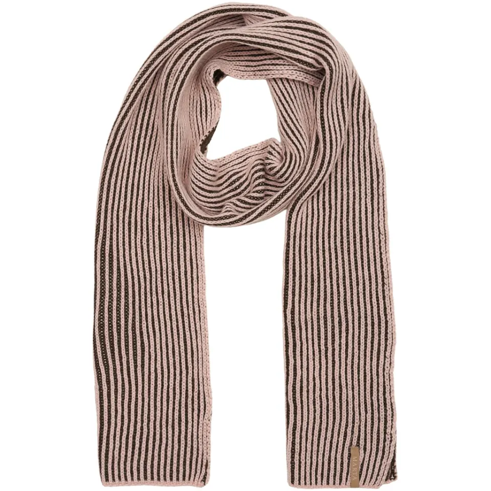 Marta du Château tørklæde MdcGina T1272 – Rose/Brown — produktfoto
