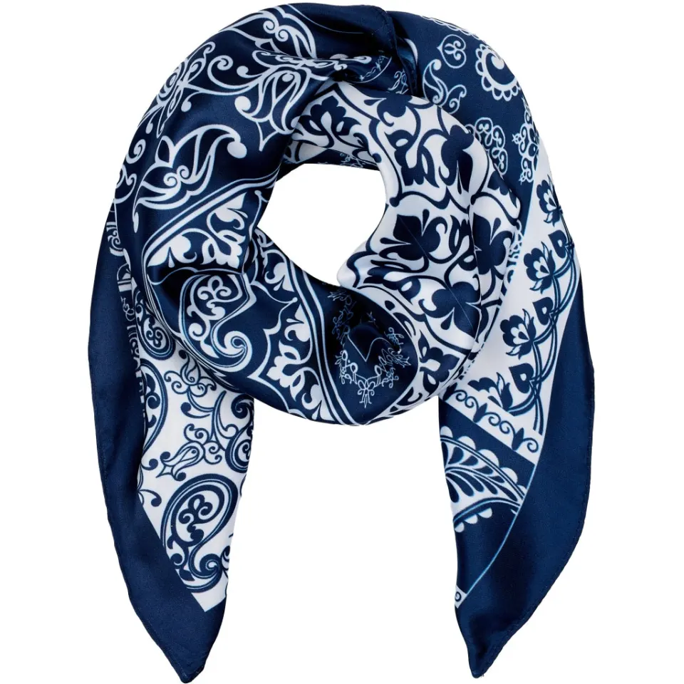 Marta du Château tørklæde MdcJuline FA-Scarf – Navy11124 — produktfoto