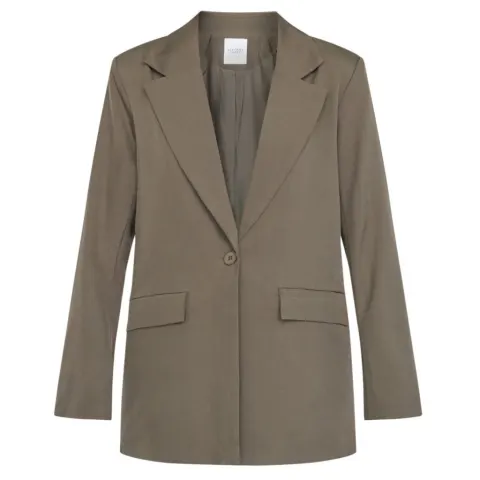 Sisters Point blazer Viksa – D. Olive mel — produktfoto