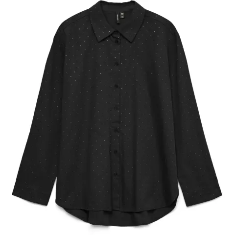 Vero Moda skjorte Vminga – sort — produktfoto