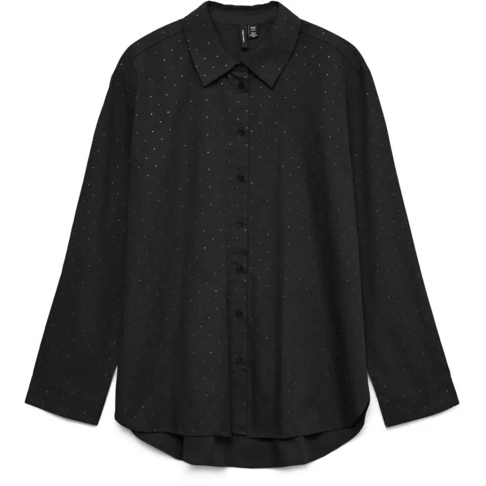 Vero Moda skjorte Vminga – sort — produktfoto