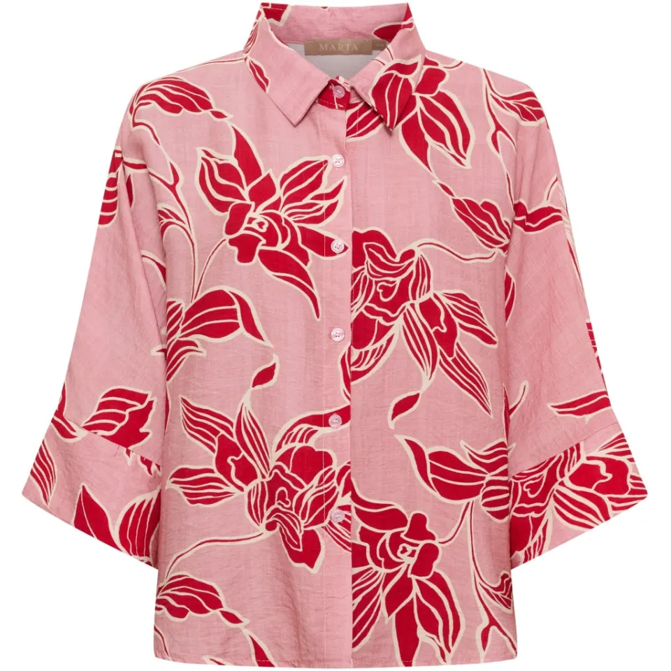 Marta du Château Skjorte MdcMirage 8717 – Rosa5562tpk — produktfoto
