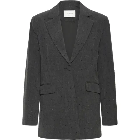 b.young blazer Bydanta med similisten – Black Melange — produktfoto
