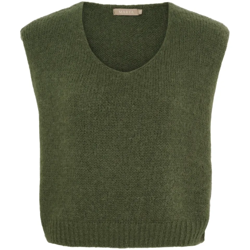 Marta du Château vest MdcMarlene 5114 – Military27623 — produktfoto