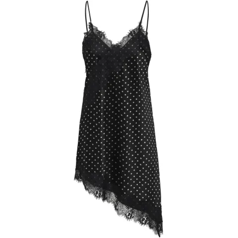 ONLY kjole Onlindona – Black White Dots — produktfoto