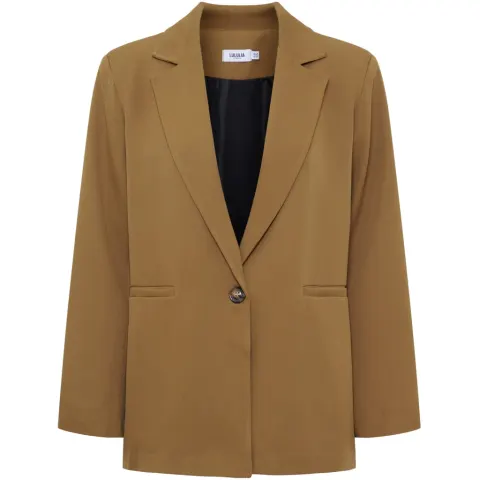 LULULIA Gia blazer 6120-0 – Camel20088 — produktfoto