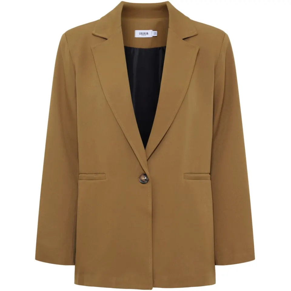 LULULIA Gia blazer 6120-0 – Camel20088 — produktfoto