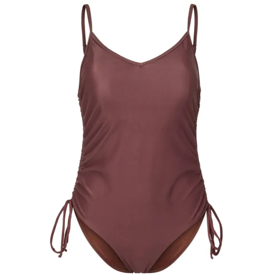 Pieces badedragt Pcbaomi – Deep Mahogany — produktfoto
