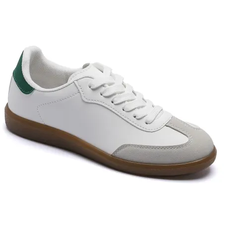 Miriam sneakers 6453 – grøn — produktfoto