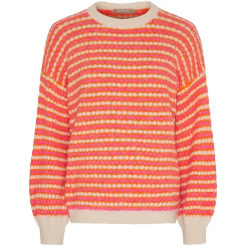 Marta du Château strik MdcRegitze 8278 – Orange/Fuxia — produktfoto