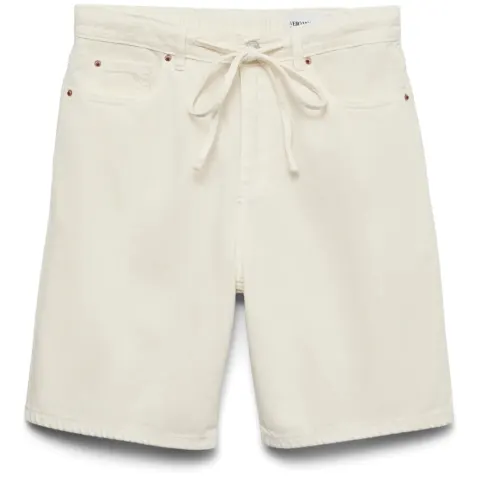 Vero Moda shorts Vmvilla – Ecru — produktfoto