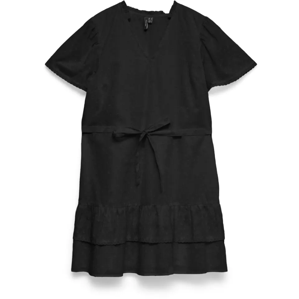 Vero Moda kjole Vmtrine – sort — produktfoto