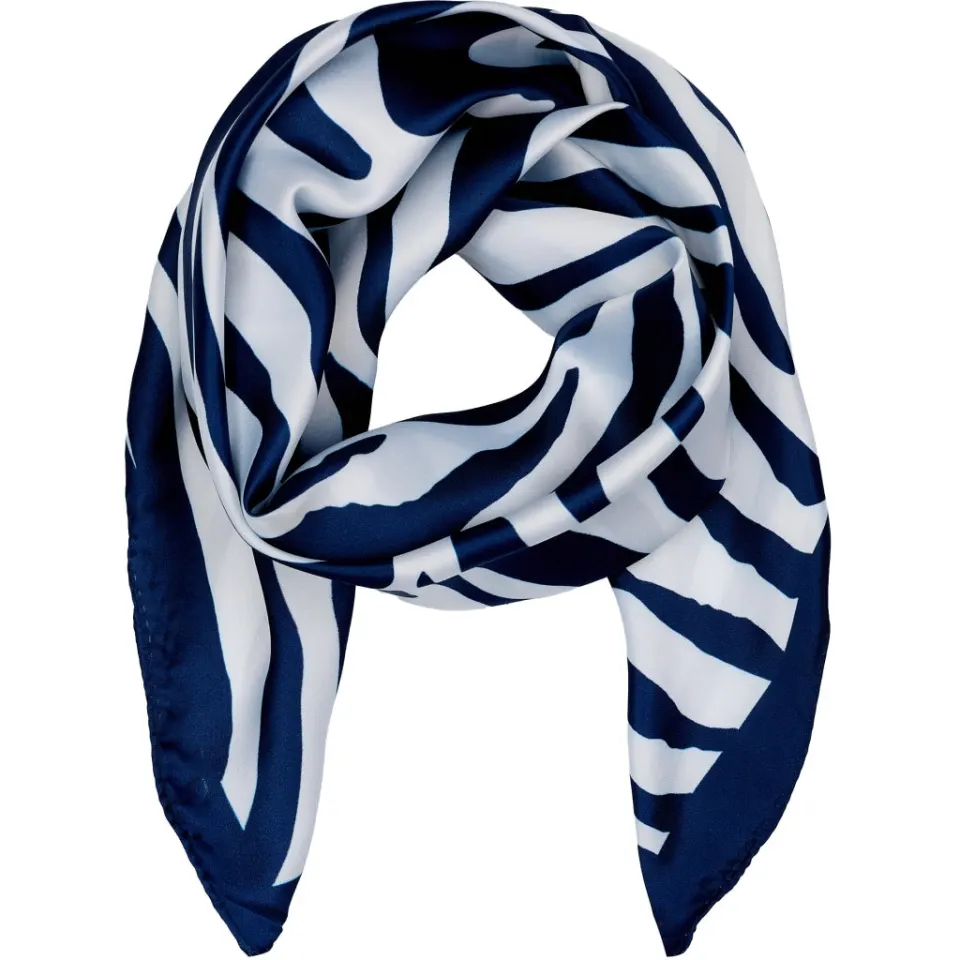 Marta du Château tørklæde MdcFinja BA-Scarf – Navy4059 — produktfoto