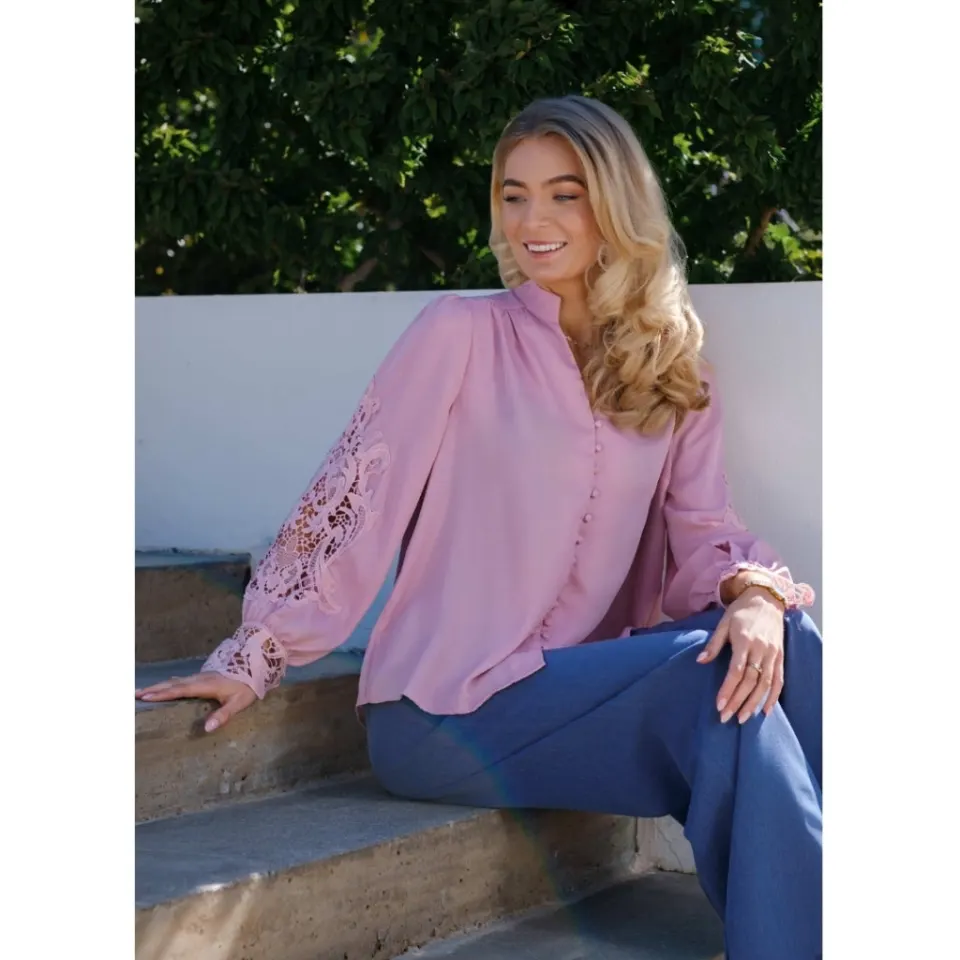 Liberté Bluse Rigmor – Rosa — produktfoto