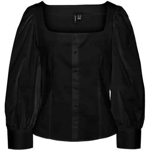 Vero Moda bluse Vmfriba – sort — produktfoto