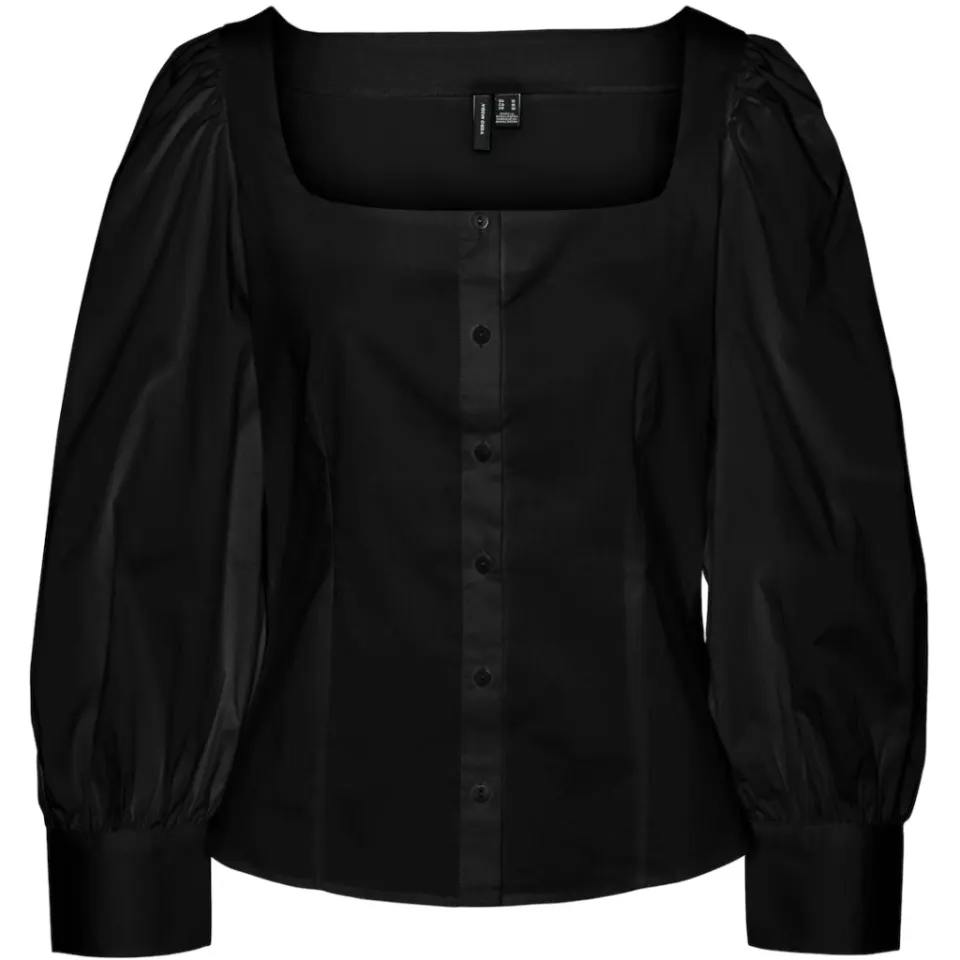 Vero Moda bluse Vmfriba – sort — produktfoto