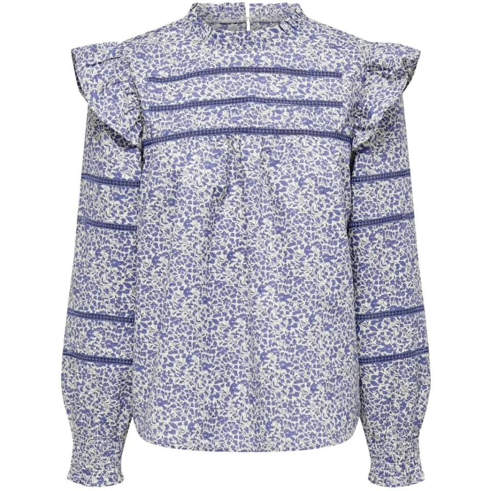 ONLY bluse Onlmathilde – Birch MIRINA FLOWER — produktfoto