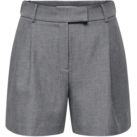 ONLY shorts Onllinda – Medium grey melange — produktfoto
