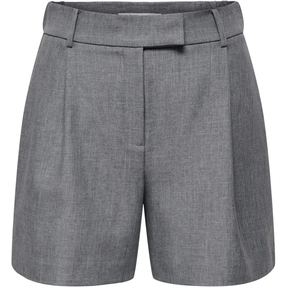 ONLY shorts Onllinda – Medium grey melange — produktfoto