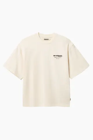 Woodbird WBJuno Wok Tee – råhvid — produktfoto