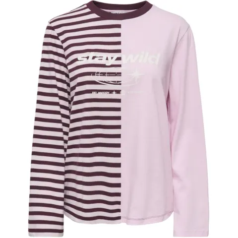 ONLY bluse Onlava – Chalk Pink WINDSOR WINE STRIPES/ CD TEXT — produktfoto