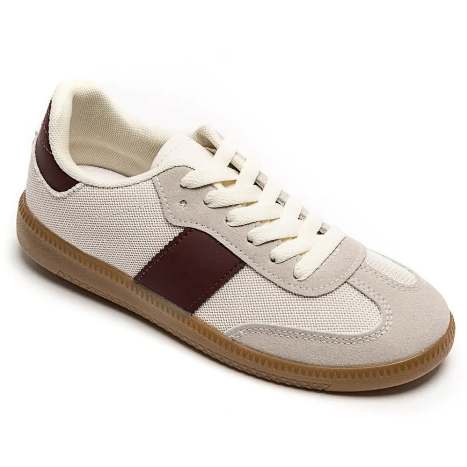 Elie sneakers 8965 – Wine — produktfoto