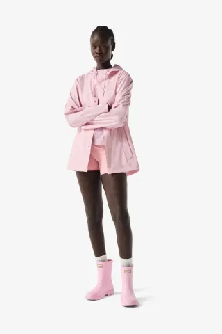 Hunter Unisex Downpour Izzy Hooded Rain Jacket – Pink Parfait — produktfoto