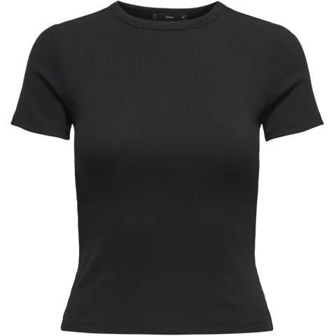 ONLY t-shirt Onljune – sort — produktfoto