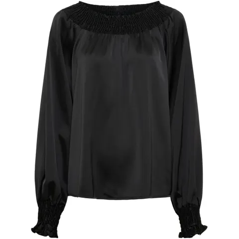 Marta du Château Bluse MdcVerona 8943P – sort — produktfoto