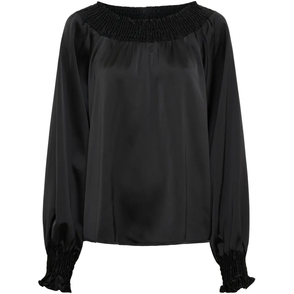 Marta du Château Bluse MdcVerona 8943P – sort — produktfoto