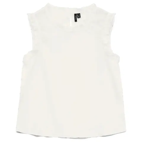 Vero Moda top Vmtrine – Snow white — produktfoto