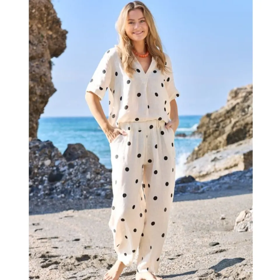 Black Colour bukser Bcmelina – Dot — produktfoto