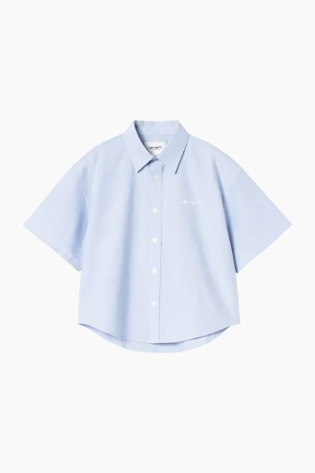 Carhartt W´ S/S Kaia Shirt - Bleach/White – Carhartt WIP — produktfoto