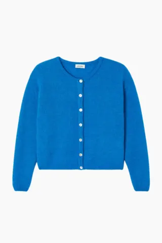 American Vintage Women's Cardigan Vitow – Curacao Melange — produktfoto