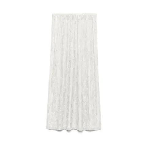 Vero Moda nederdel Vmfreya – Snow white — produktfoto