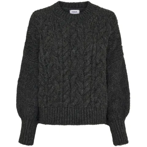 LULULIA Strik LuThilde 8187 – DarkGreyZ1060 — produktfoto