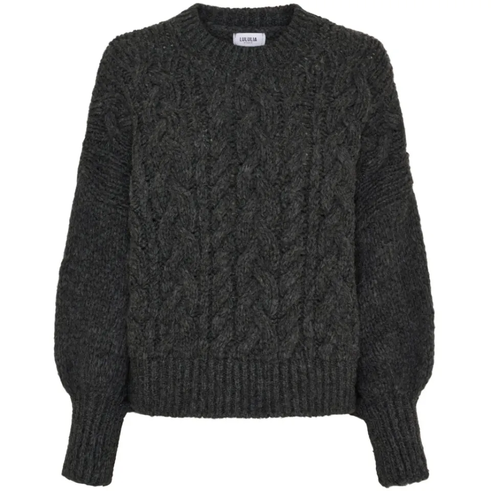 LULULIA Strik LuThilde 8187 – DarkGreyZ1060 — produktfoto