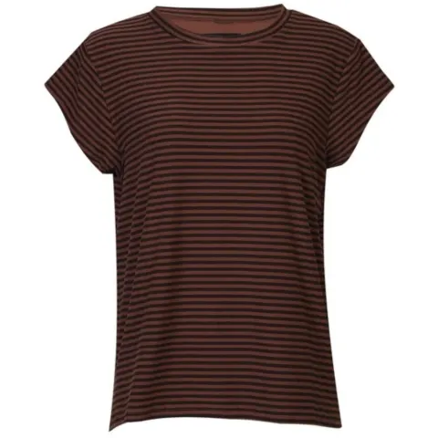 Liberté t-shirt 9581 Alma – ESPRESSO STRIPE — produktfoto