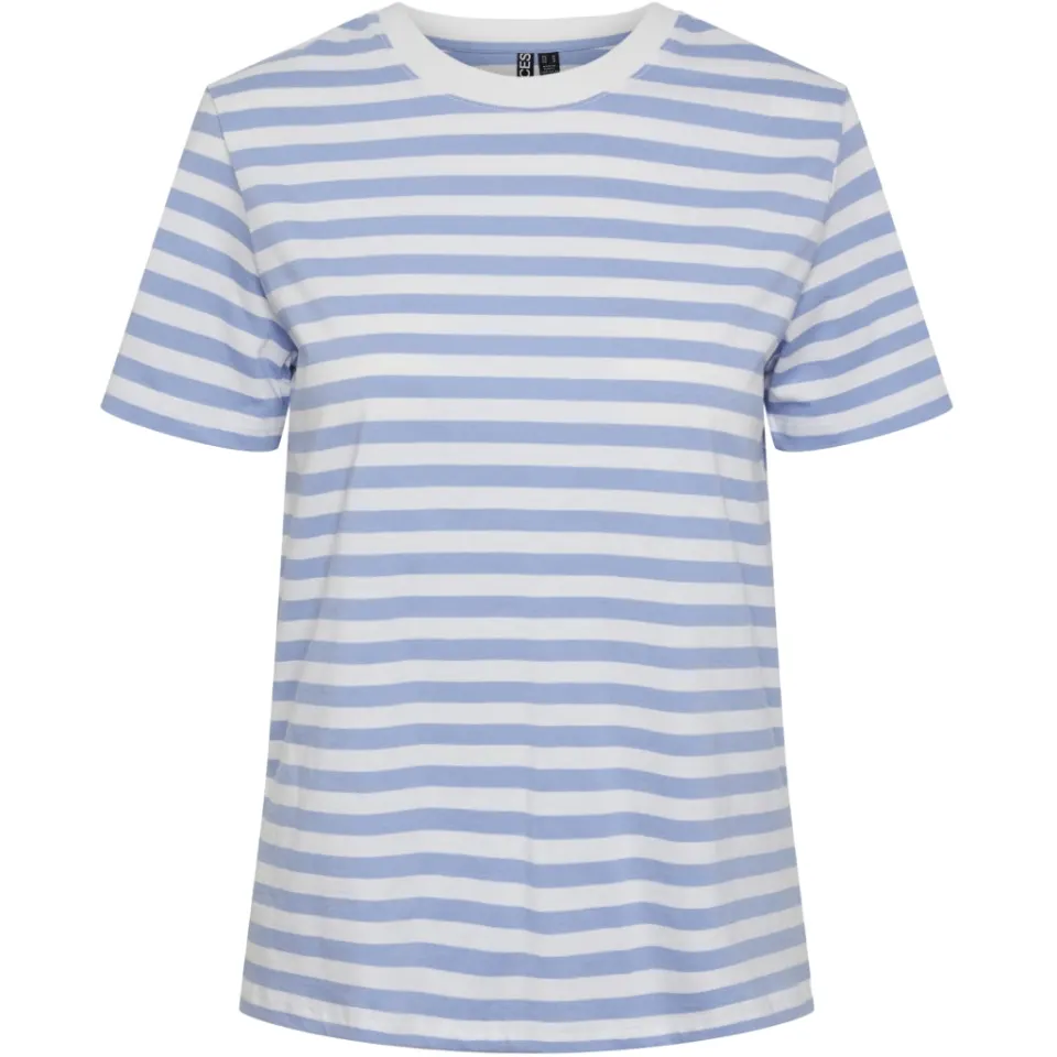Pieces tee Pcria – Hydrangea BRIGHT WHITE — produktfoto