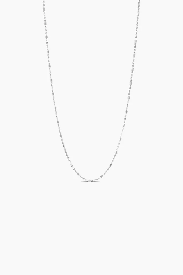 Enamel Elva Necklace – sølv — produktfoto